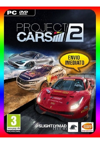 Project Cars 2 Pc - Steam Key (envio Já)